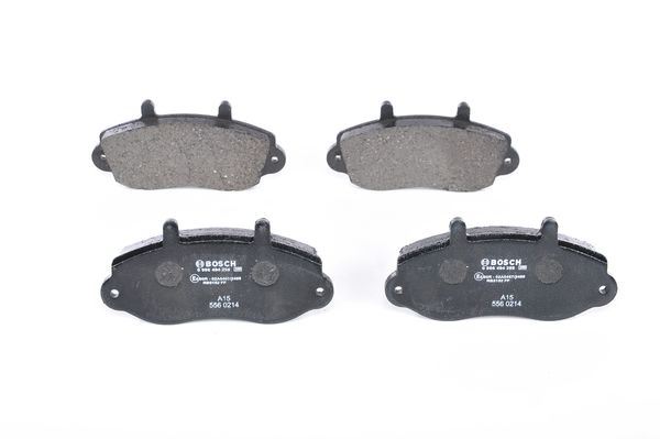FREN BALATASI ON WVA 23302 RENAULT MASTER OPEL MOVANO 2.5D 2.8TDI (98 ->) - BOSCH FREN BALATA - OEM 93173155