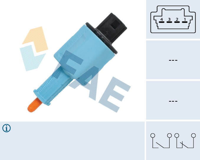 FREN MÜŞÜRÜ MEGANE 3-FLUENCE-SCENIC 3 (K4M-F9Q-K9K - FAE - OEM 253200005R