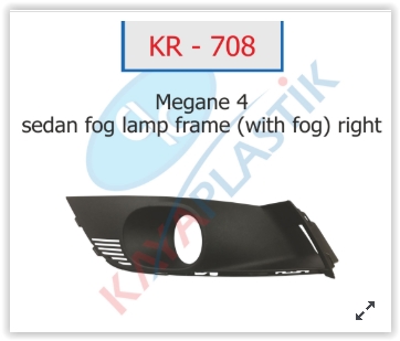 SIS KAPAGI MEGANE IV 16> SISLI ( TAKIM ) - PULO - OEM 261522924R