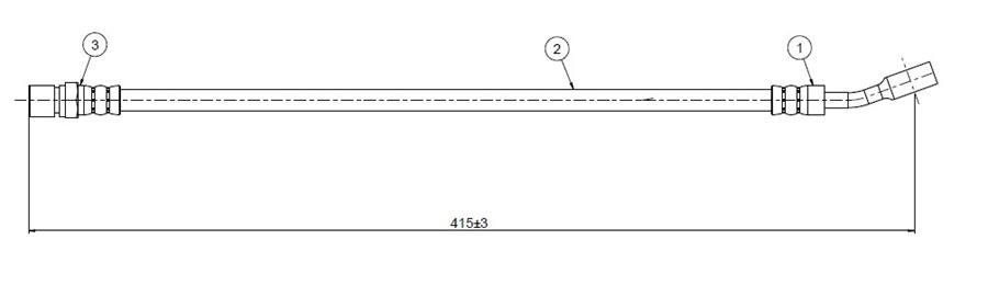 FREN HORUMU ON ASTRA G  98- - CAVO - OEM 90498319