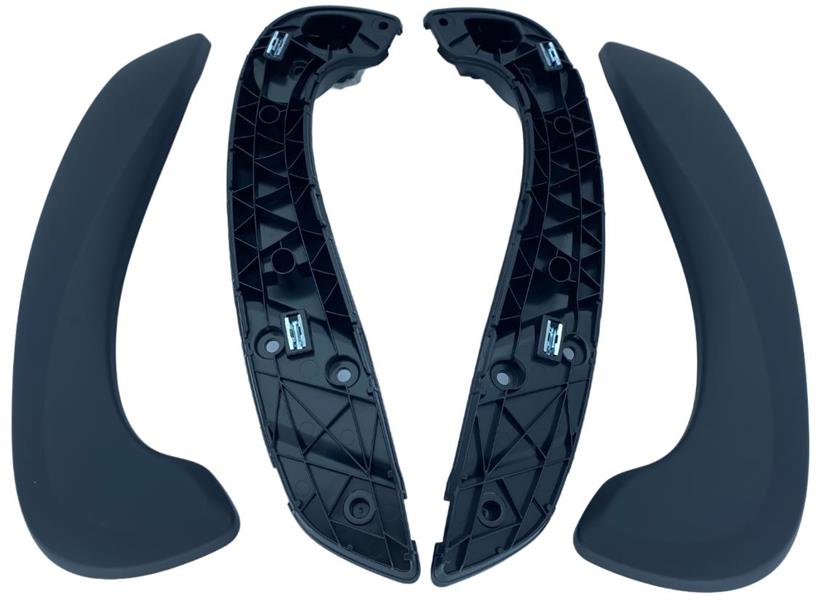 KAPI IC KOLCAK KOMPLE TAKIM R-L SIYAH FLUENCE MEGANE III - KAYAPLASTIK - OEM 809540001R