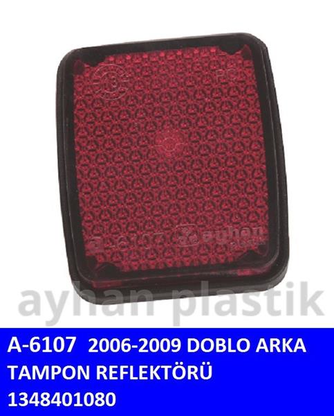 TAMPON REFLEKTÖRÜ ARKA PEUGEOT BOXER III-JUMPER II - AYHAN - OEM 6340.E5