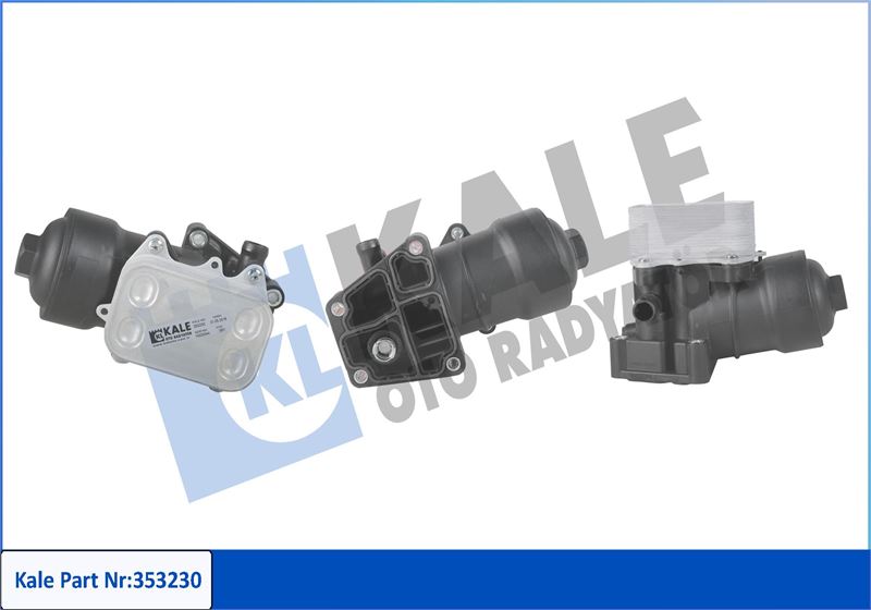YAĞ FİLTRE KÜTÜĞÜ+YAĞ SOĞUTUCULU VW-AUDI-SKODA-SEA - KALE - OEM 03L115389H