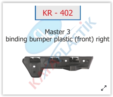 ÖN TAMPON BRAKETİ SAĞ MASTER III - KAYA - OEM 960160002R