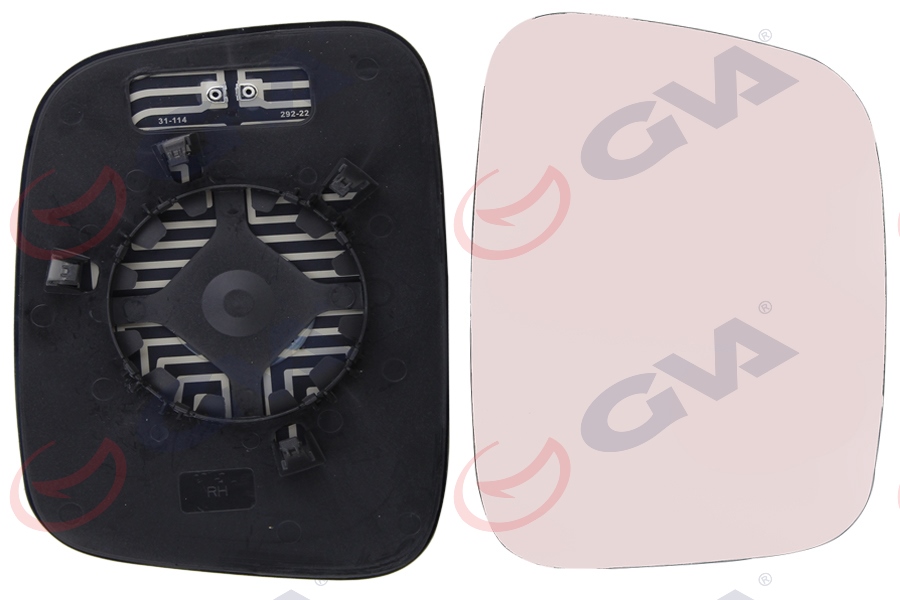 AYNA CAMI SAĞ TRANSPORTER T5 04> ISITMALI+KONVE - GVA - OEM 7H1857522S