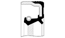 KECE EKSANTRIK MILI FIAT PUNTO ALBEA PANDA (12 MOTORLAR) (31X55X7) - SKT - OEM 55189997