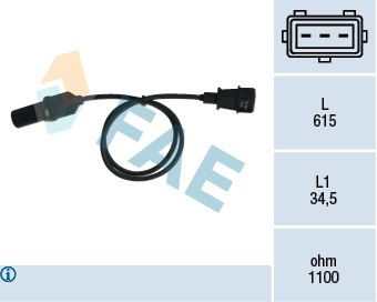 KRANK MİL SENSÖRÜ KABLOSU PALIO-PUNTO-ALBEA 1.2 - FAE - OEM 46802751