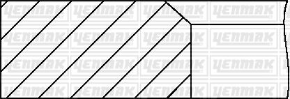 MOTOR SEGMANI (STD) (89,00 mm) MASTER-MOVANO 01> - YENMAK - OEM 7701477441