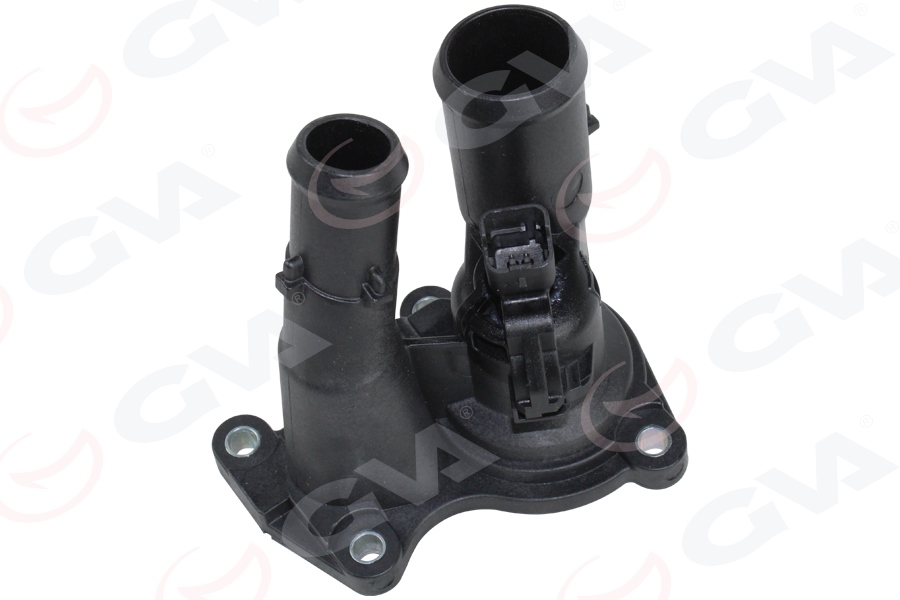 TERMOSTAT KOMPLE FORD FOCUS-CMAX-MONDEO-FİESTA 04> 1.6 BENZİN (2 ÇIKIŞ) - GVA - OEM 7S7G