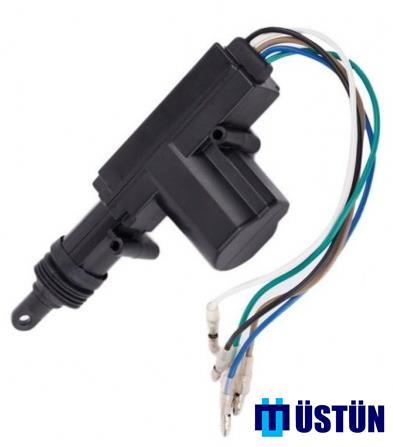 MERKEZİ KİLİT MOTORU 5 KABLO ÖN 12V. - USTUN