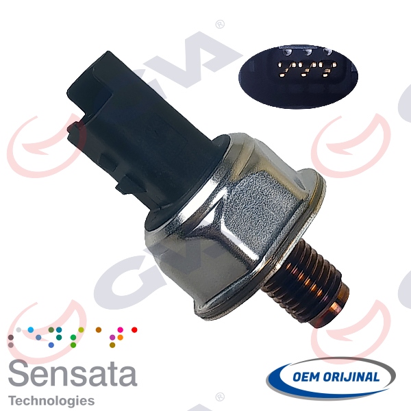 YAKIT BASINÇ MÜŞÜRÜ P107-P206-P207-P307-P308-P407- - GVA - OEM 9658227880
