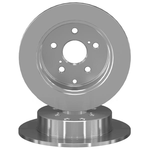 FREN DISKI ARKA 290MM COROLLA VERSO 1.6 1.8 2.0D-4D 2.2D-4D 04-09 - AYD FREN DISK - OEM 424310F010