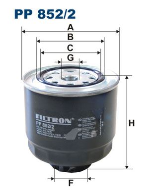YAKIT FILTRESI MITSUBISHI L200 25 DI D 06- - FILTRON - OEM WK9023z