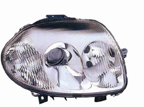 (20-6193-05-2B) FAR SAĞ RENAULT CLIO II 98> CLIO SYMBOL I 98> (ELEKTRİKLİ) (H7+HB3) ÇİFT MERCEK - TYC - OEM 7701045175