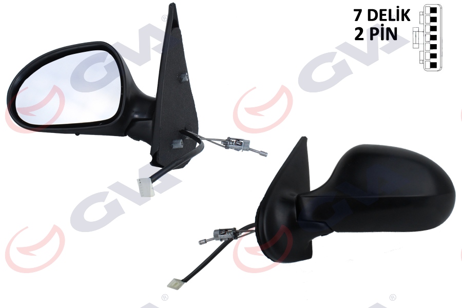 DIŞ DİKİZ AYNASI SOL ALBEA 06> MEKANİK+KONVEKS - GVA - OEM 735509097