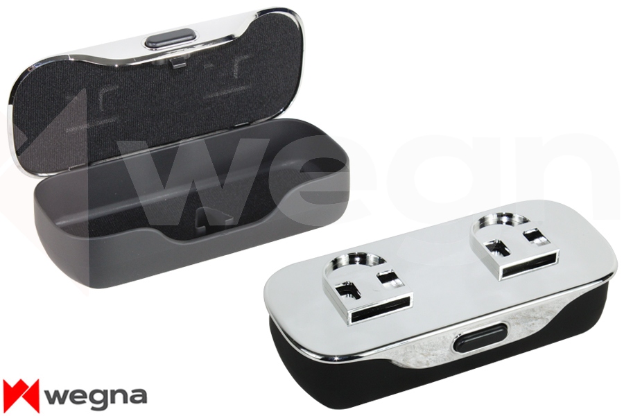 ARAÇ İÇİ GÖZLÜK KABI (SİYAH) — WEGNA AC01-048 - WEGNA - OEM AKSESUAR