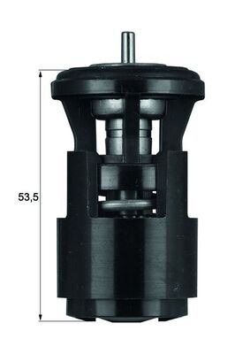 TERMOSTAT (KOMPLE) BORA-CADDY II-III-GOLF III-IV-V - MAHLE - OEM 032121110B