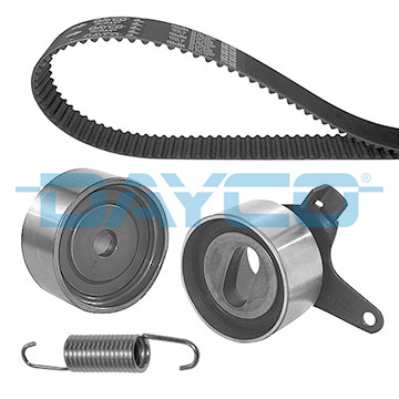 TRİGER KAYIŞ SETİ (EKSANTRİK SETİ) MAZDA 323 LANTIS 1,8L BP (BA kasa) 95-98 / MX-5 1,6L 1,8L B64F BPF1 DOHC (NA NB kasa) 90-05 / KIA SHUMA 1,5L B5 96-01 / SEPHIA 1,5L B5 16V DOHC 96-98 (1 KAYIŞ + 2 RULMAN) (145x22) - DAYCO - OEM B6S712205D
