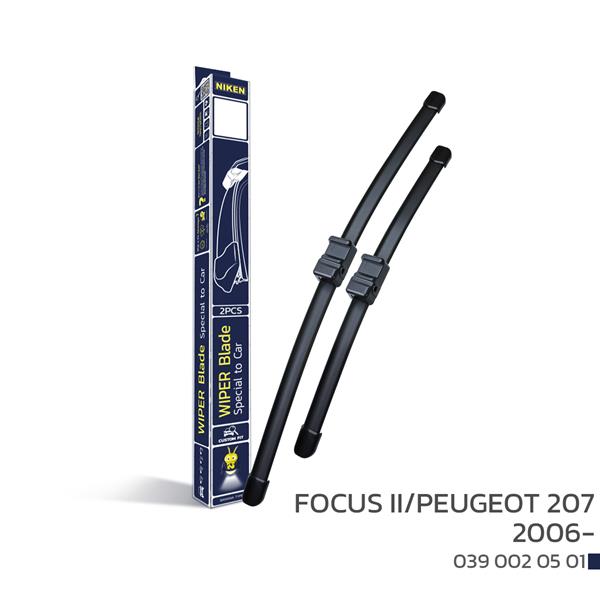 NIKEN FOCUS II/PEUGEOT 207 2006-ARACA ÖZEL SİLECEK - NIKEN - OEM UNIVERSAL