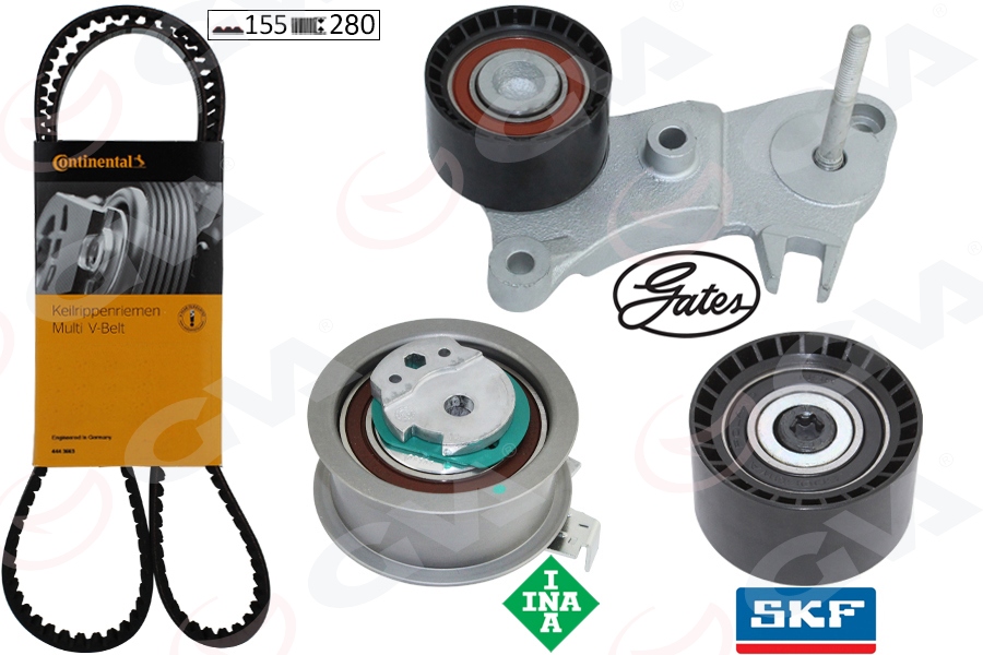 TRIGER SETI VOLVO S60 13=>15=> S80 -S90 16=> V40 V60 V90 16=> XC60 13=>XC90 14=> XC70 13=> (K015686XS) - GVA - OEM 32255113