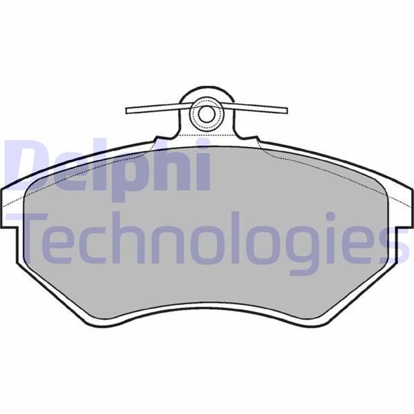 FREN BALATASI AUDI 80 / SEAT CORDOBA IBIZA INCA TOLED - DELPHI - OEM 6N0698151B