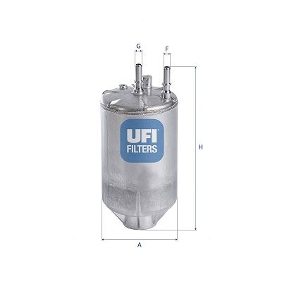 YAKIT FİLTRESİ CRAFTER – MANN TGE 2.0 TDI 2016=> (DAUA-DAUB-DASA-DAVA) - UFI - OEM 2N0127401A