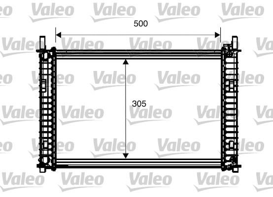 MOTOR SU RADYATORU FIESTA 1.25 16V 1.4 16V 1.4TDCI - VALEO - OEM ME4S6H8005CB