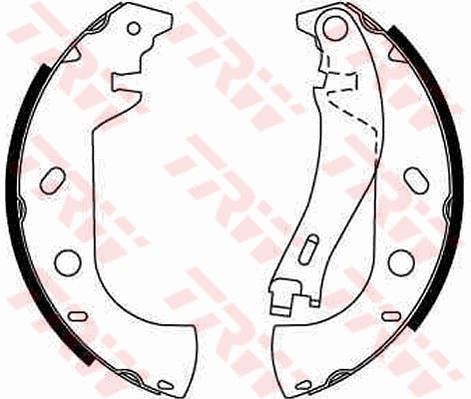ARKA FREN BALATASI PABUC MAREA-ALBEA-PALIO WEEKEND 1.2/1.4/1.6/1.9 96> - TRW - OEM 9947939