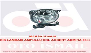 SİS LAMBASI AMPULLÜ SOL ACCENT ADMIRA 03=> - MARS - OEM 9220125500