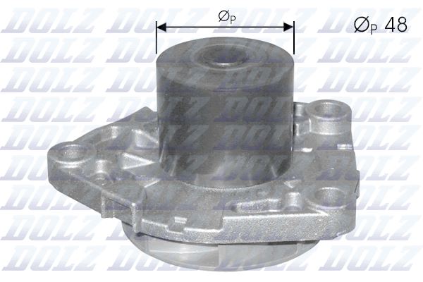 DEVİRDAİM (SU POMPASI) FIAT DOBLO 10>BRAVO II 0 - DOLZ - OEM 46351365