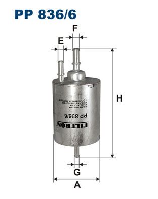 YAKIT FILTRESI A4 05-08 / A6 05-11 / A8 04-10 2.0TFSI BENZIN - FILTRON - OEM 4F0201511E