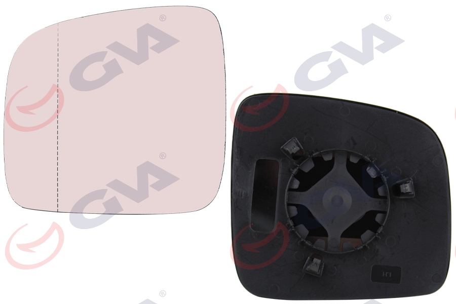 AYNA CAMI SOL TRANSPORTER T5 04> MEKANİK+KONVEK - GVA - OEM 7H1857521M