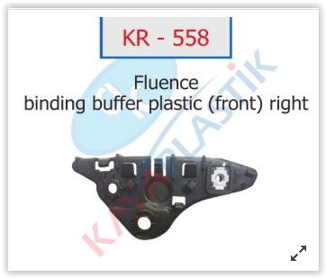 ON TAMPON BRAKETI FLUENCE ( TAKIM ) - MARAL - OEM 622217286R