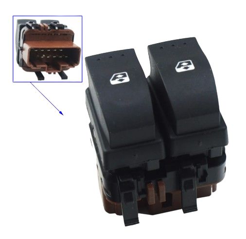CAM ACMA DUGMESI [ ON SOL KAHVE CIFTLI ] MEGANE II - SAGEMFR - OEM 8200315050