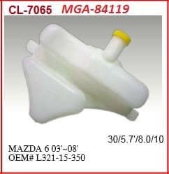 Yedek Su Deposu-(Mazda-6 03 > 08)
