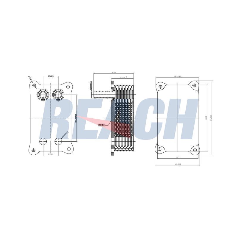 YAG SOGUTUCU MONDEO III TRANSIT - KALE - OEM 1C1Q6B624AH