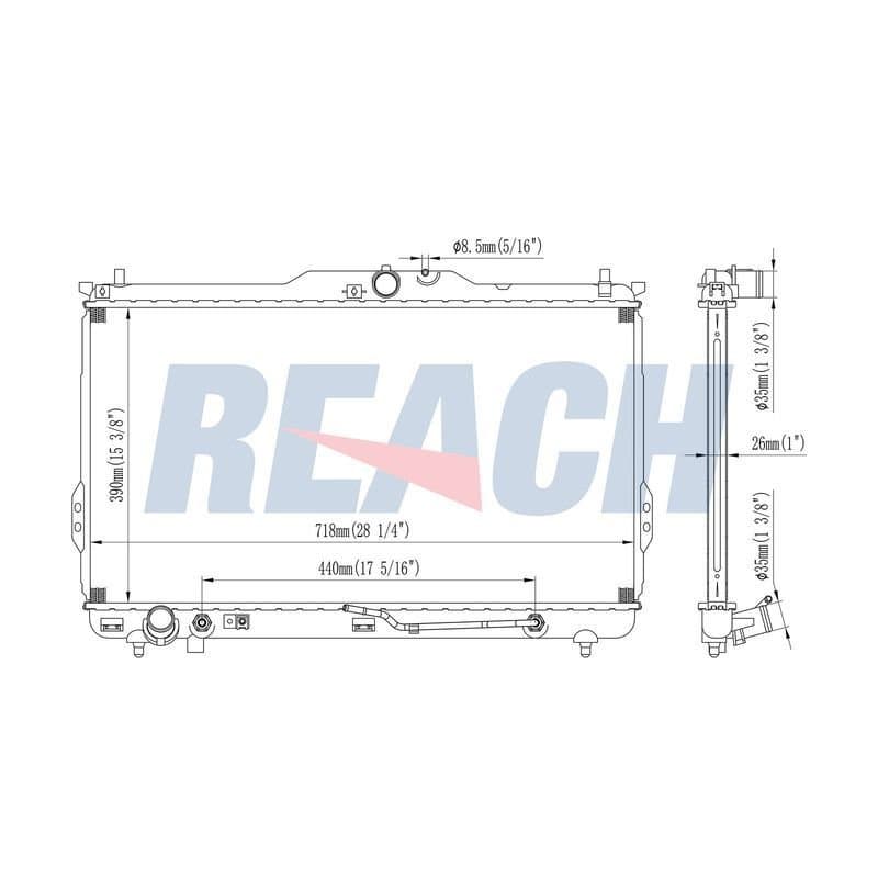Su Radyatörü RENAULT ORJINAL 215592838R