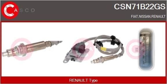 Oksijen (Lambda) Sensörü  RENAULT ORJINAL 227900033R