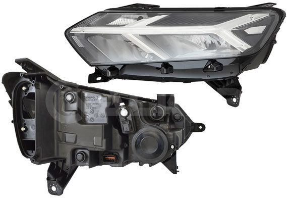 FAR ON SOL EL. MOT. LED SANDERO STEPWAY 21- - DE-GA - OEM 260605914R