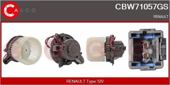 Kalorifer Motoru  RENAULT ORJINAL 272103334R