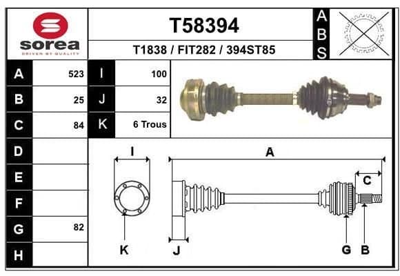 Aks Komple Ön Sağ FIAT ORJINAL 46308080
