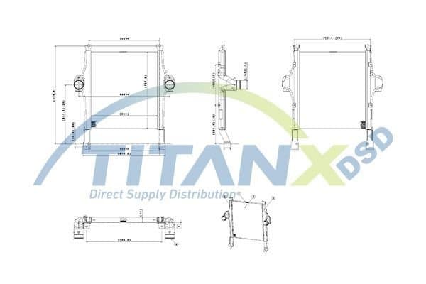 Turbo Radyatörü  IVECO ORJINAL 500409391
