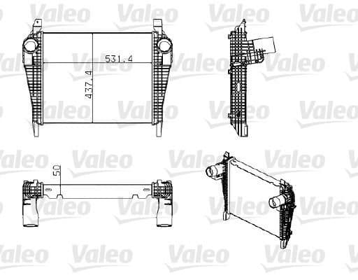 Turbo Radyatörü  IVECO ORJINAL 504028467