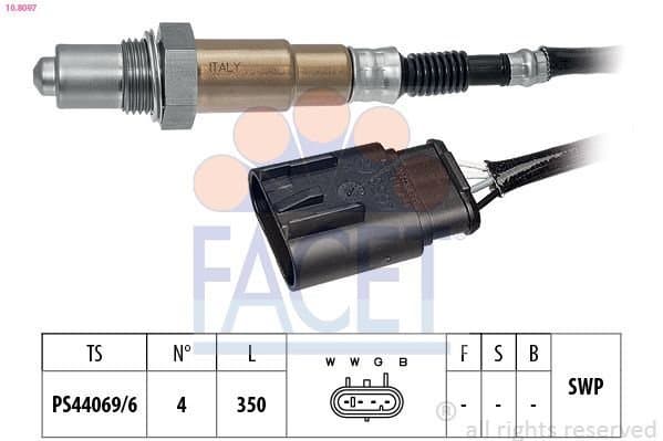 Oksijen (Lambda) Sensörü FIAT ORJINAL 55219791