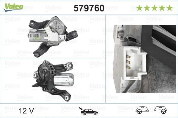 ARKA CAM SİLECEK MOTORU