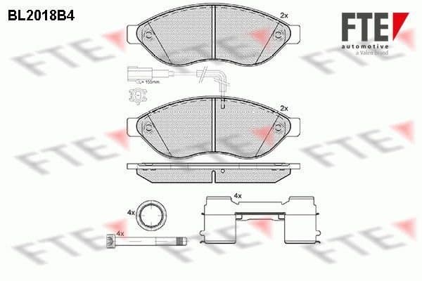 Fren Disk Balata Ön FIAT ORJINAL 77366019E