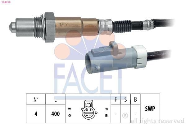 Oksijen (Lambda) Sensörü  FORD ORJINAL 8S6A9F472AA