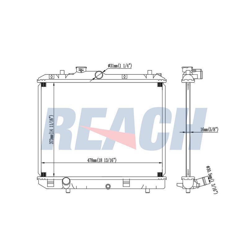 RADYATOR SPLASH 1.2 I - VALEO - OEM 17700-73KA0