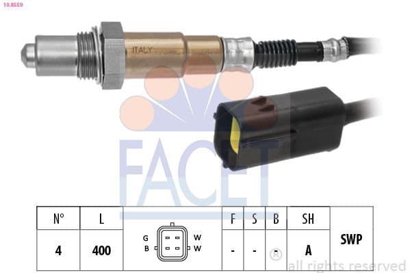 Oksijen (Lambda) Sensörü  OPEL ORJINAL 96418970