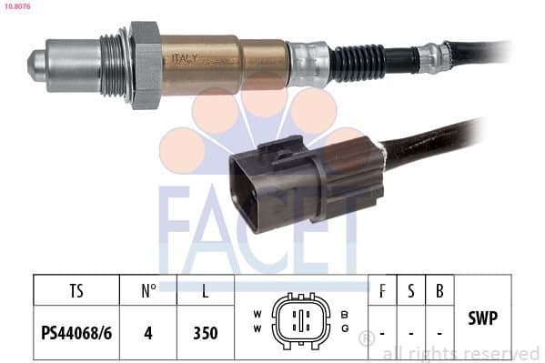 Oksijen (Lambda) Sensörü  OPEL ORJINAL 96428810